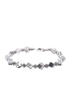 Silver Dice Bracelet