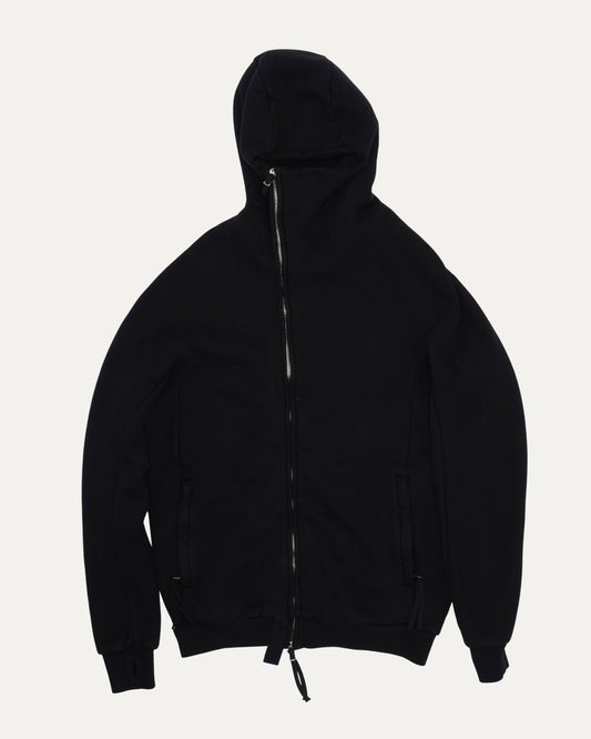 Asymmetric Zip Up Hoodie