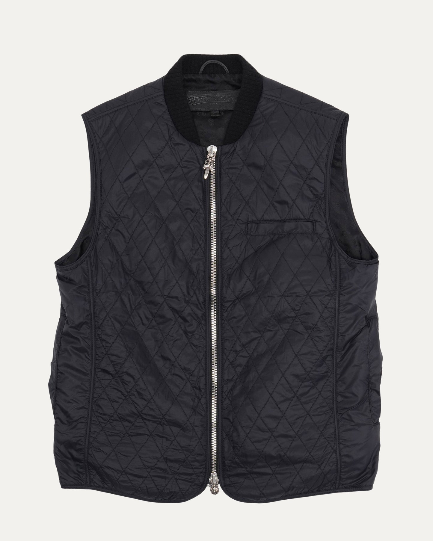 Cross Patch Quilted Vest
