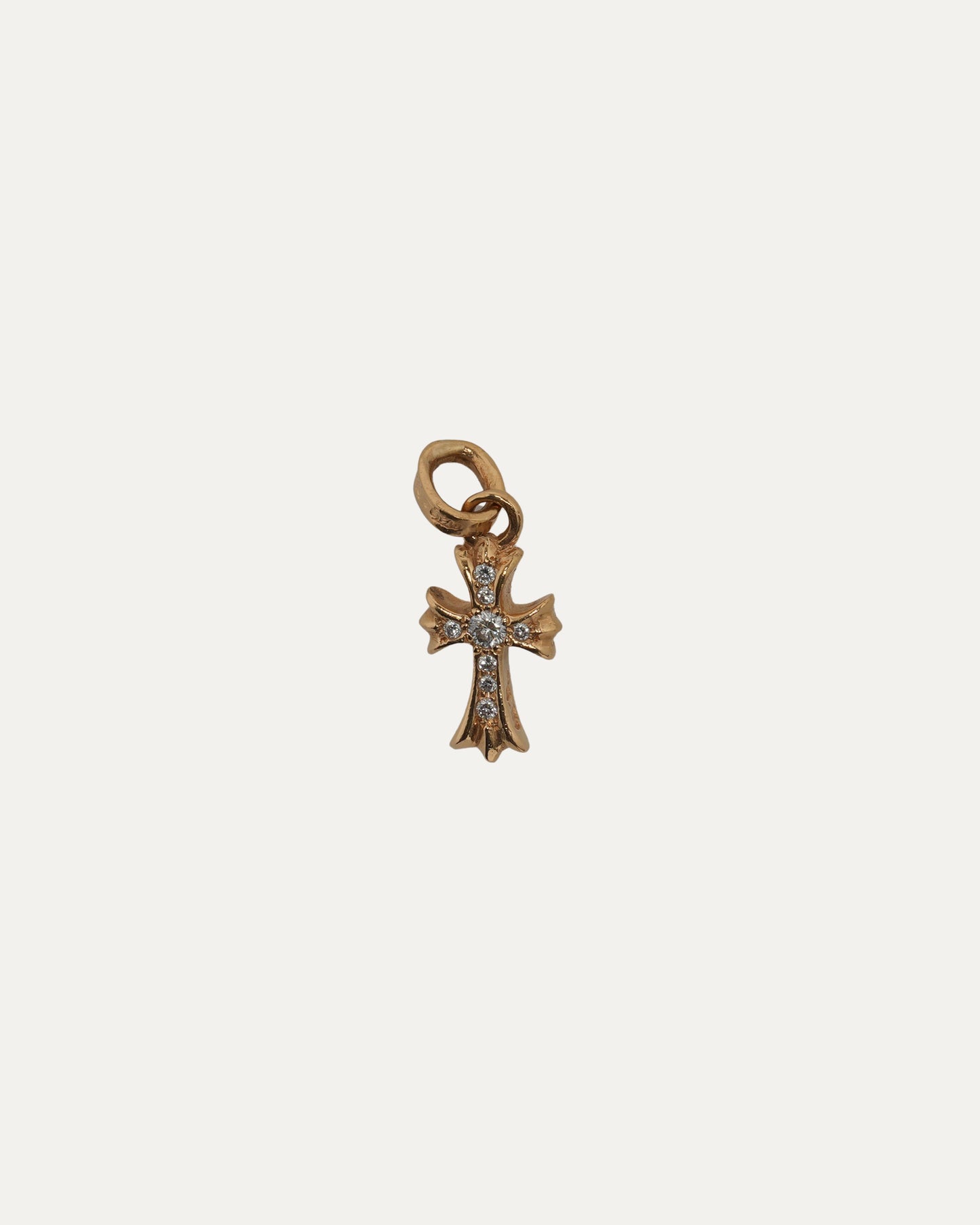 22k Gold and Diamond Baby Fat Pendant
