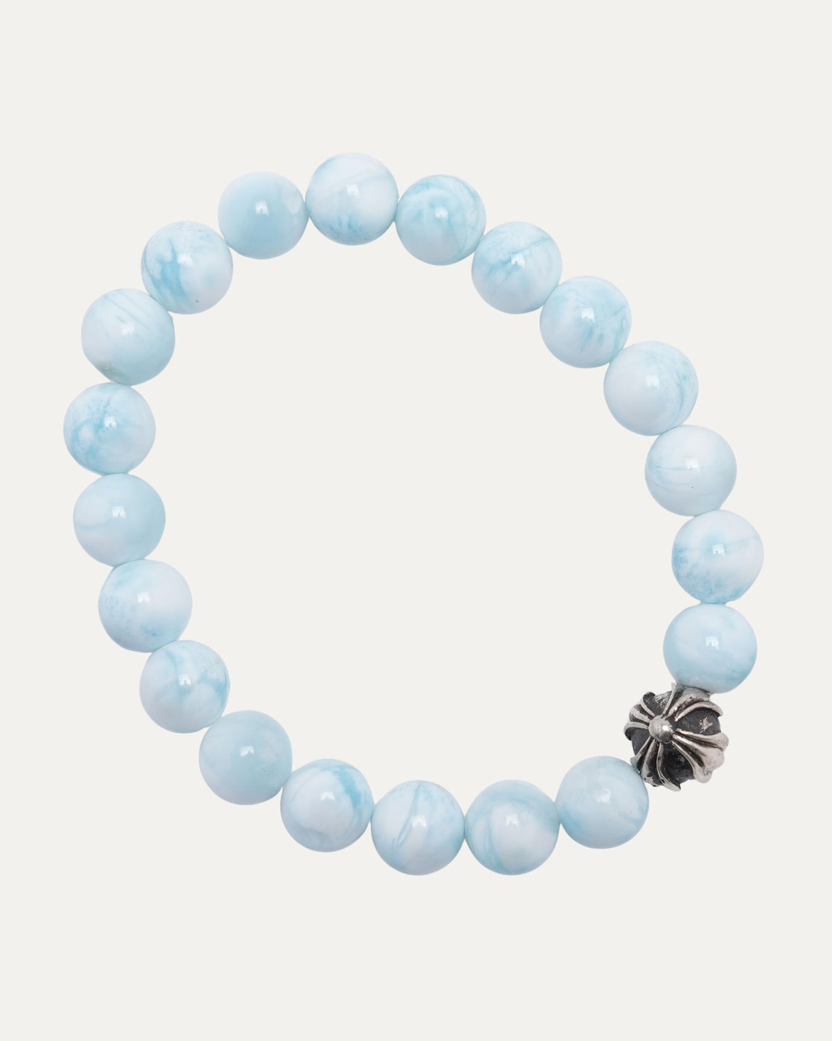 8mm Plus Cross Bead Bracelet