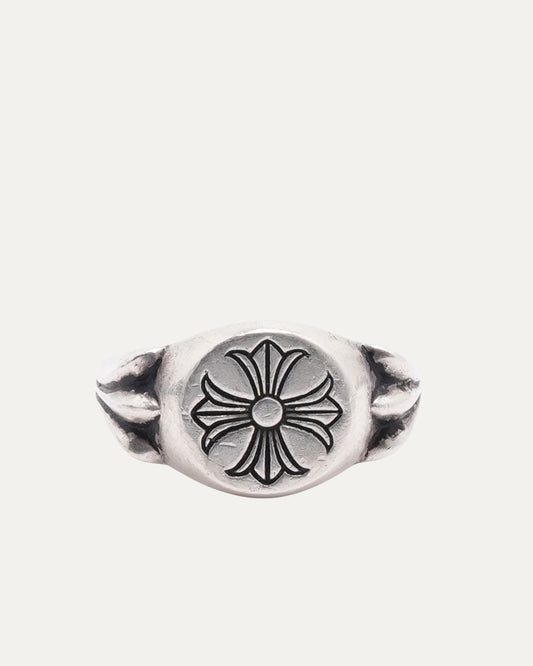 Plus Cross Signet Ring