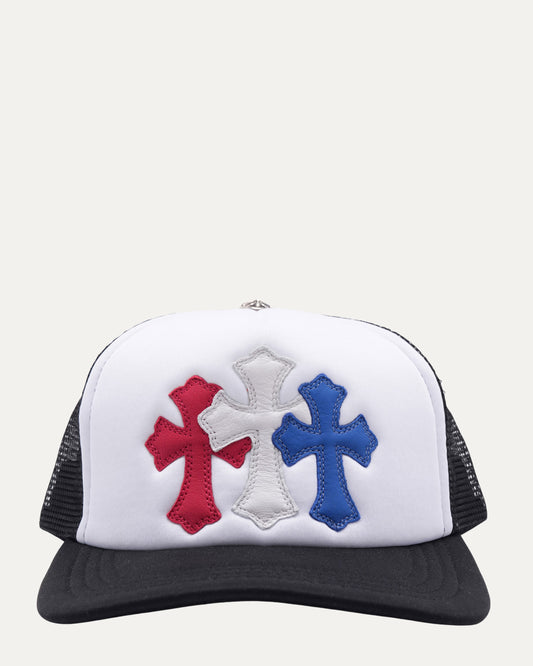 Cemetery Cross Patch Trucker Hat