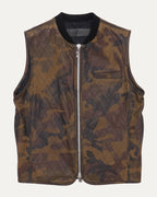 Leather Quilted Vest