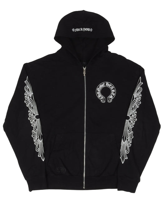 Horseshoe Zip Up Hoodie