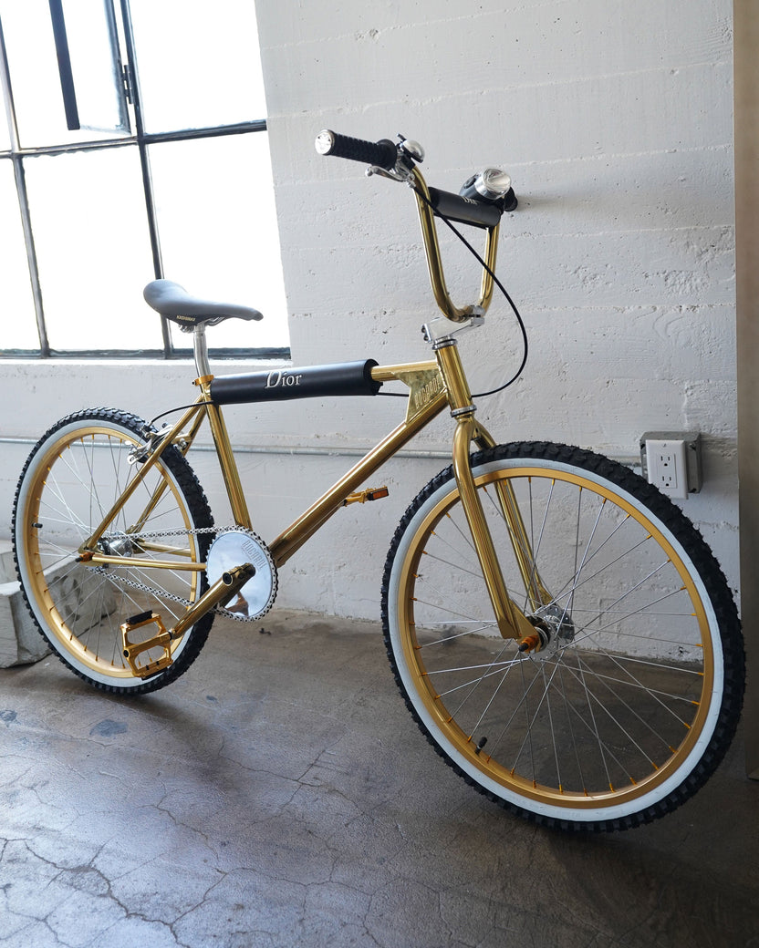 Dior Homme x Bogarde's Gold BMX is the most indulgent bike you'll