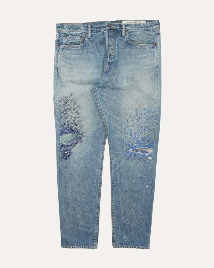 Monkey CISCO Repaired Denim Jeans