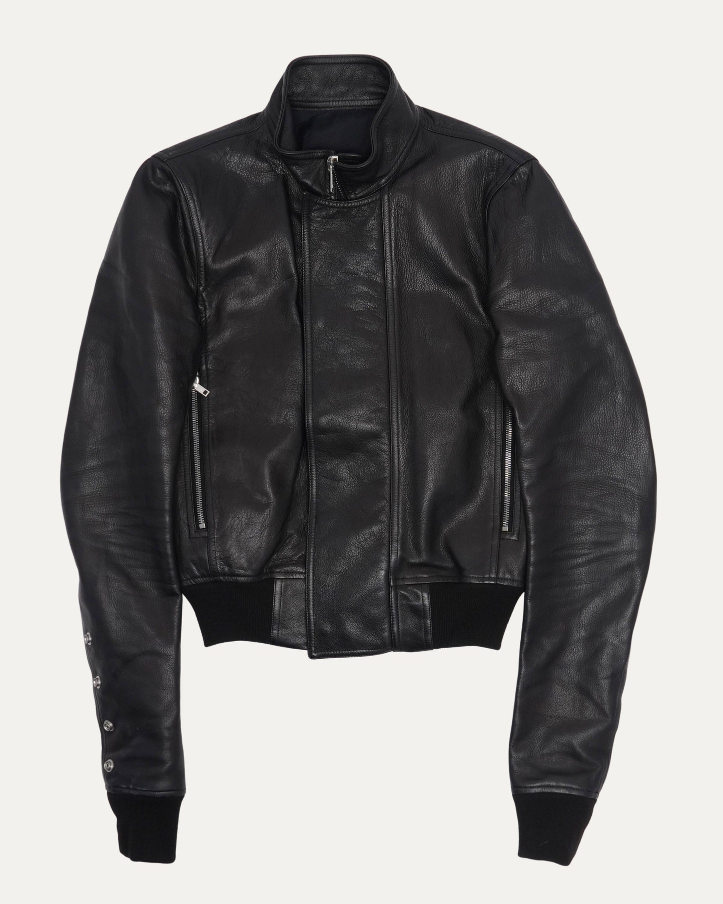 Egon Leather Bomber Jacket