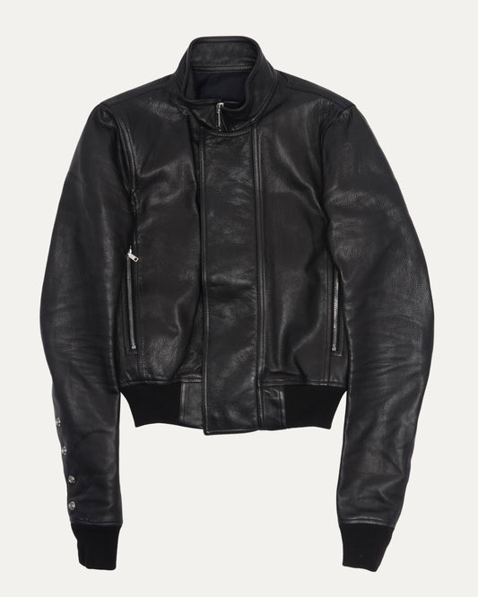 Egon Leather Bomber Jacket