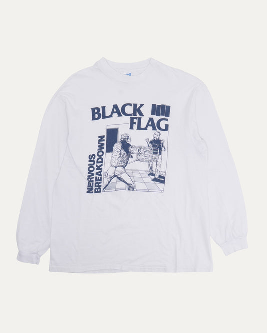 Black Flag Nervous Breakdown Long Sleeve T-Shirt