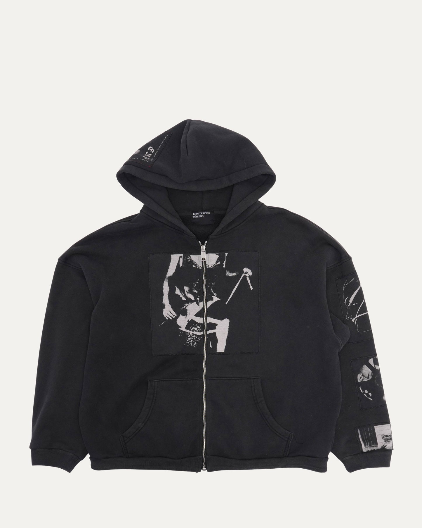 Asphyxiation Assemblage Zip Hoodie