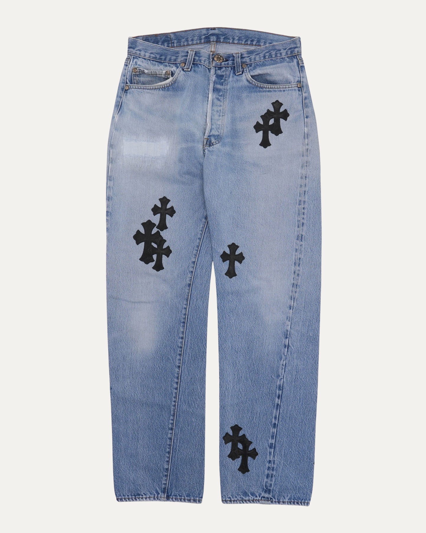 Levi's 501 Redline Cross Patch Jeans