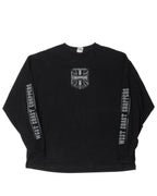 West Coast Choppers Chrome Logo Long Sleeve T-Shirt