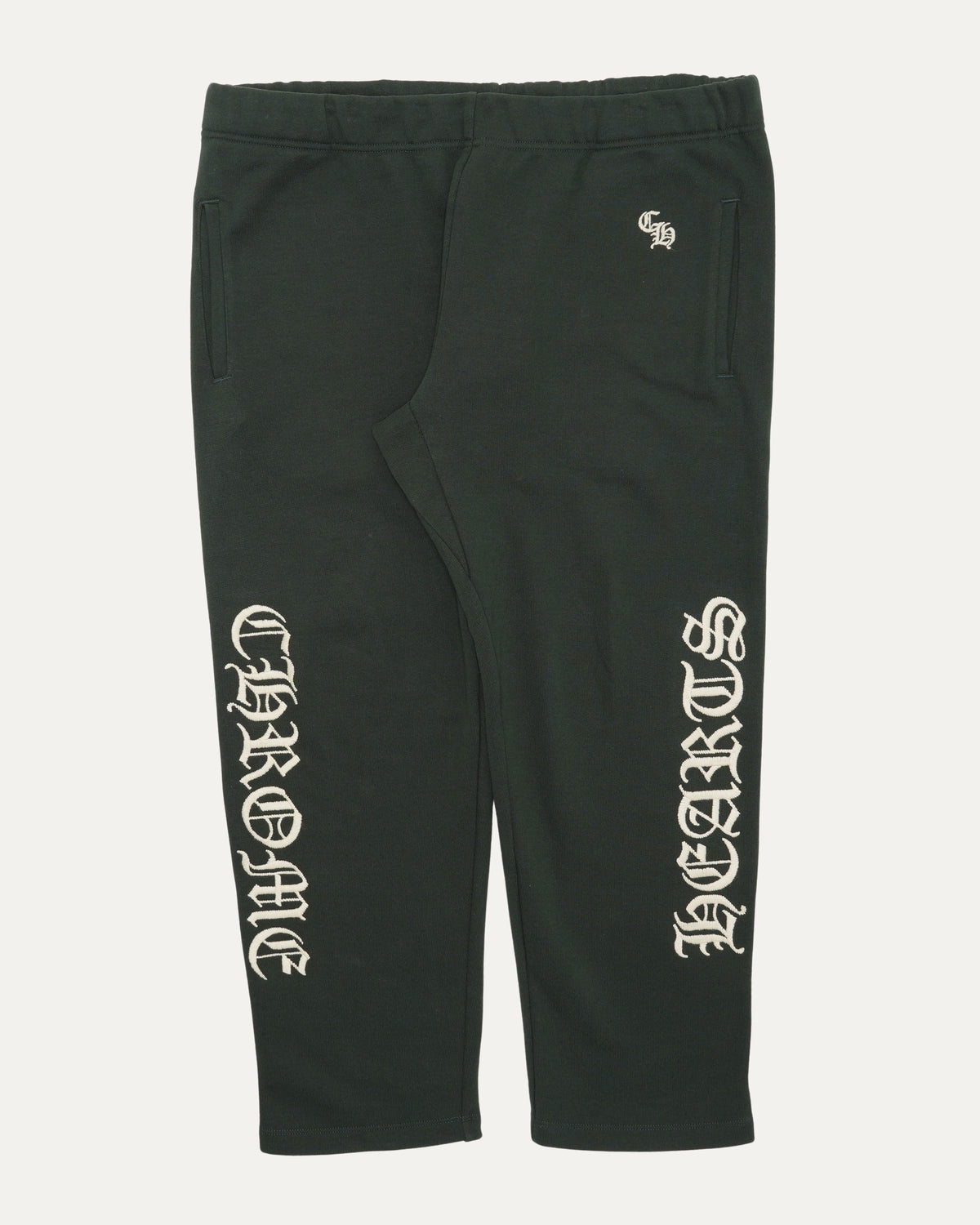 Embroidered Spellout Sweatpants