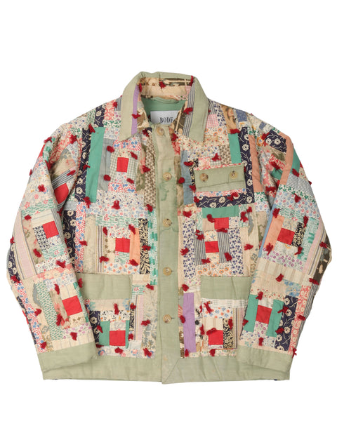 Bode Quilted Padded Patchwork Jacket – Justin Reed