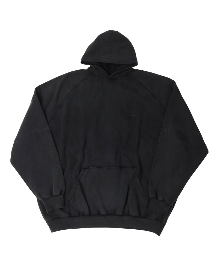 Strikethrough Logo Hoodie