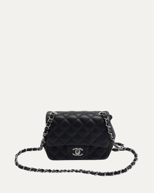Mini Sauare Quilted Flap Bag