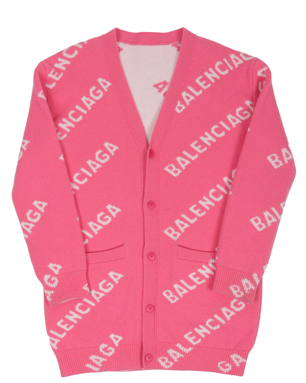 Repeat Logo Cardigan