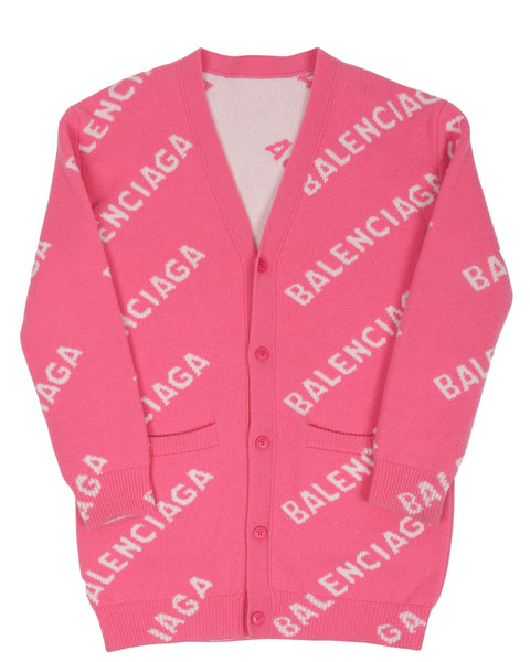 BALENCIAGA ロゴニットカーディガン 34 1_abc8f308-debb-4746-9a15-