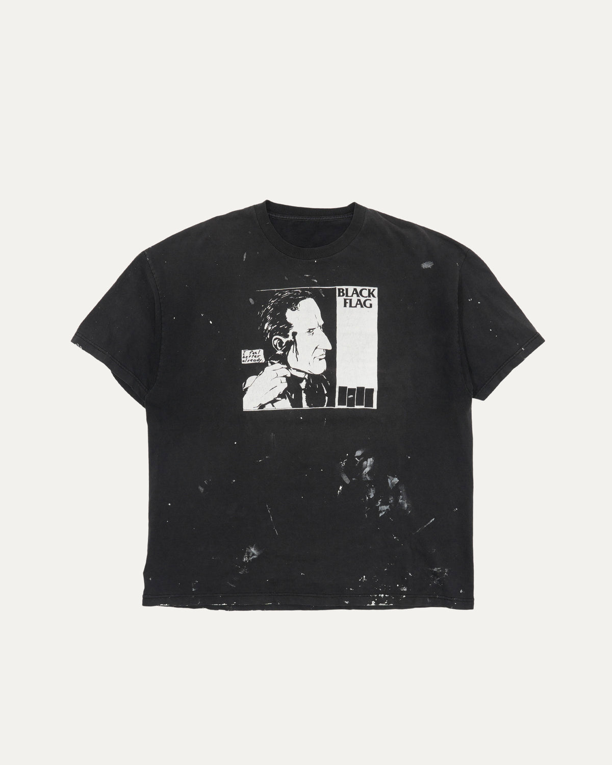 Black Flag 'I Feel Better Already' T-Shirt