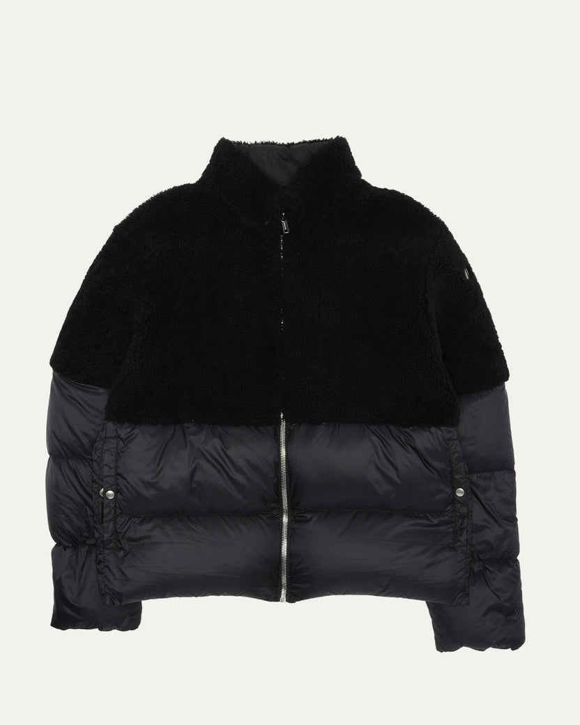 Genius Rick Owens Shearling Puffer Jacket