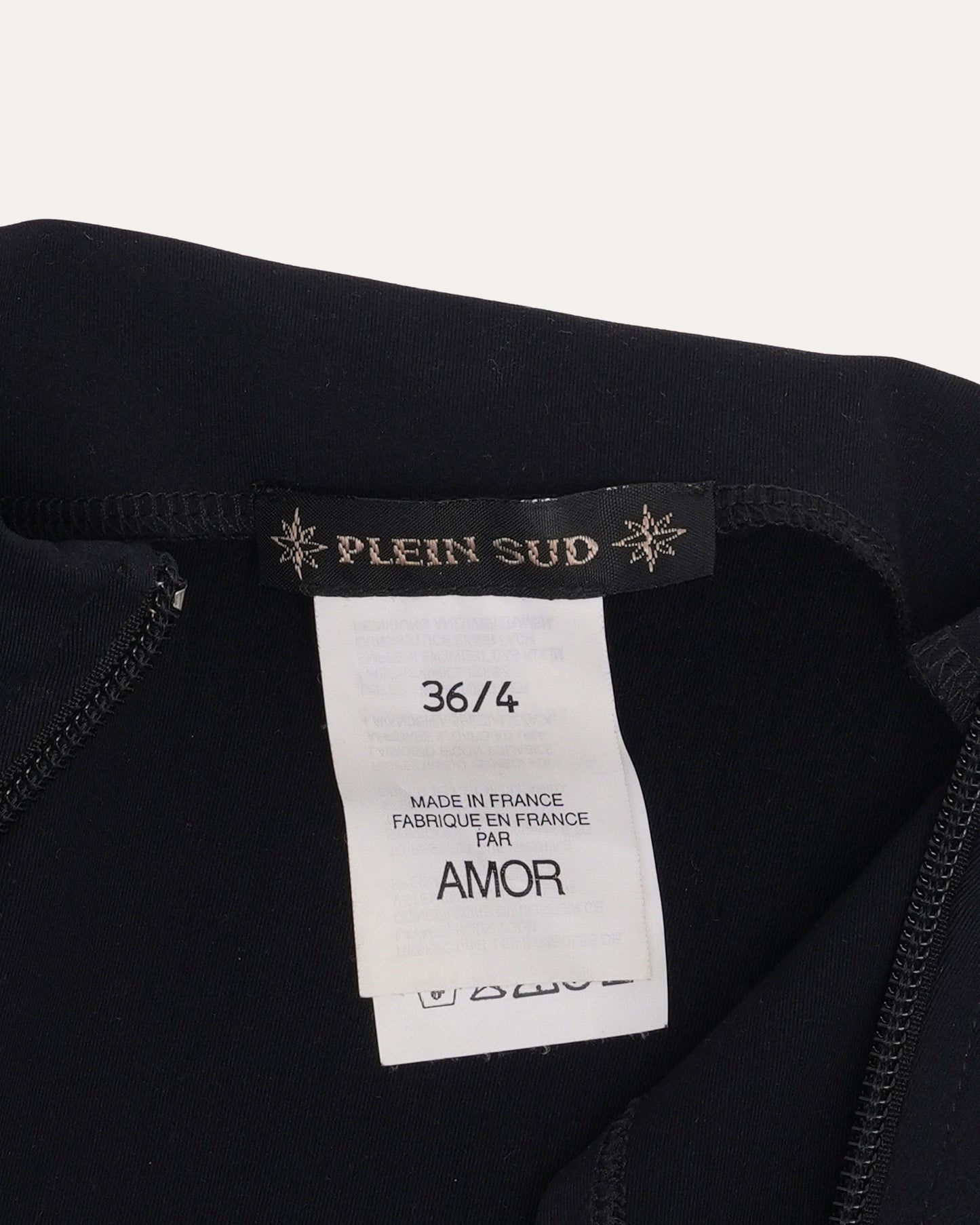 By Fayçal Amor Zip Up High Neck Top