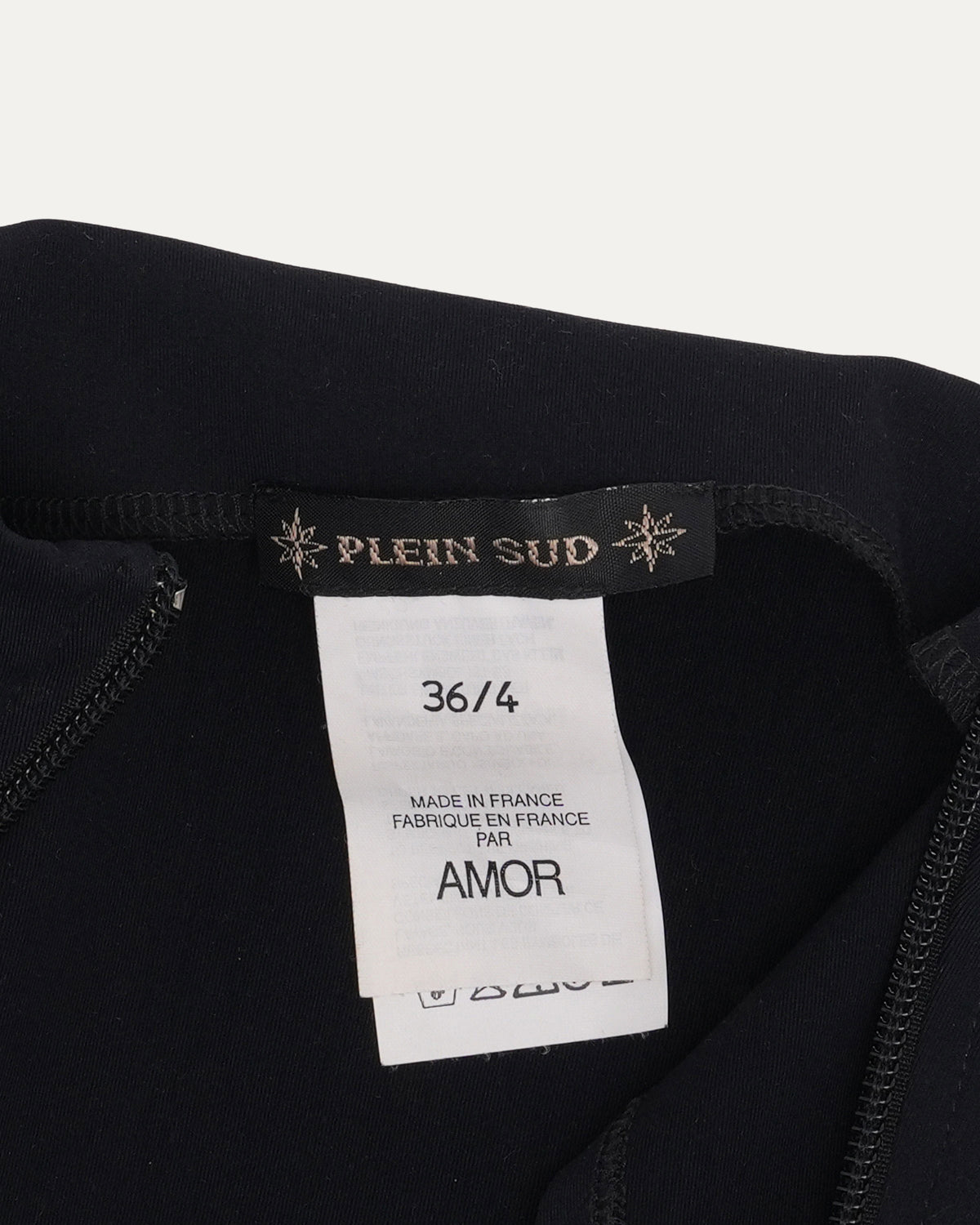 By Fayçal Amor Zip Up High Neck Top