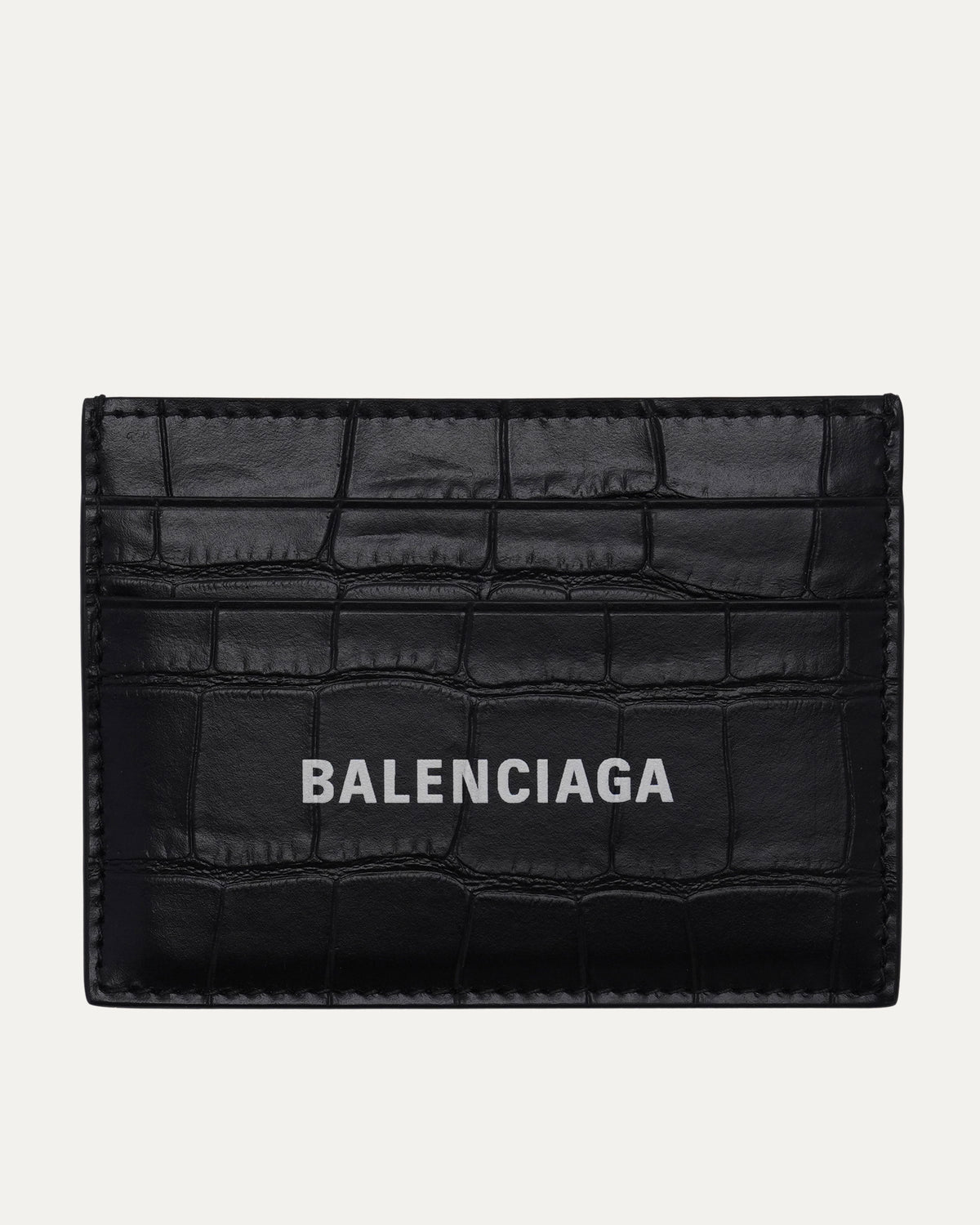Crocodile Embossed Cash Cardholder