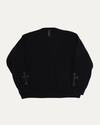 Cross Patch Cashmere Blend Sweater