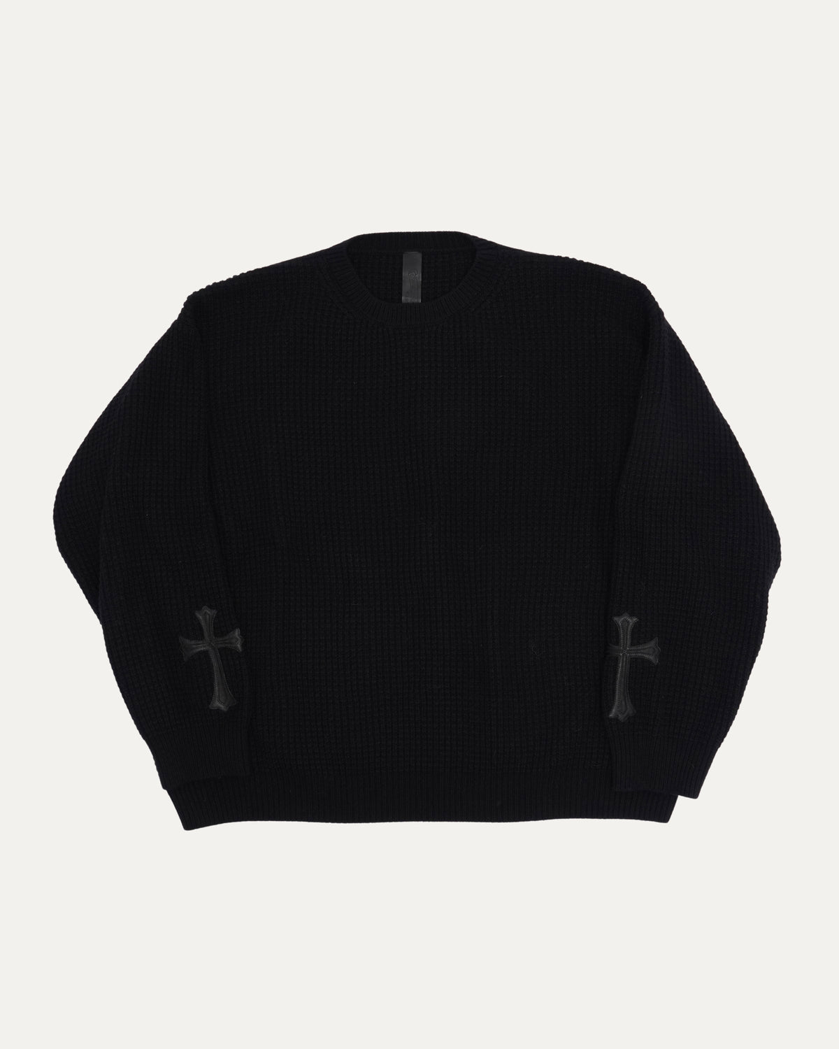 Cross Patch Cashmere Blend Sweater