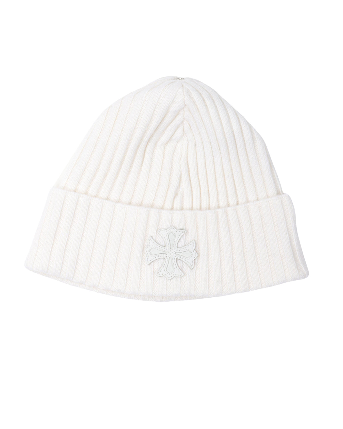 Cross Patch Cashmere Beanie