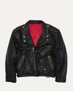 Montana Streetwear Leather Rider Jacket