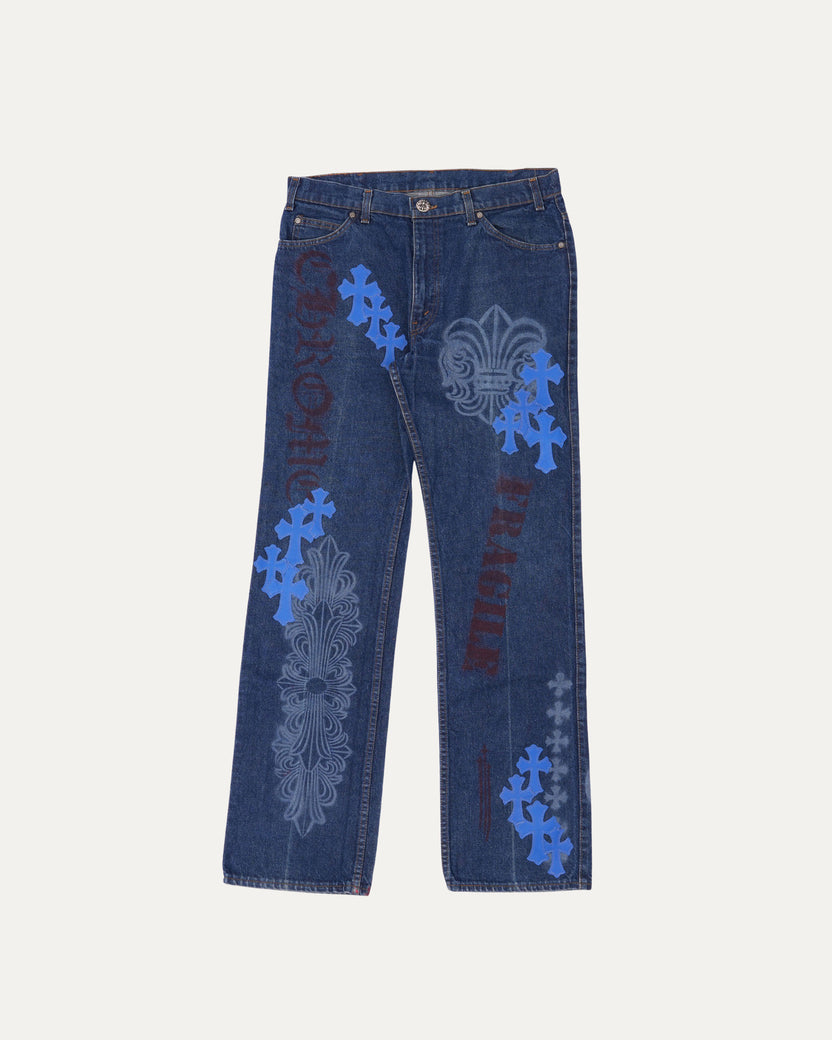 Levi's Stencil Cross Patch Jeans