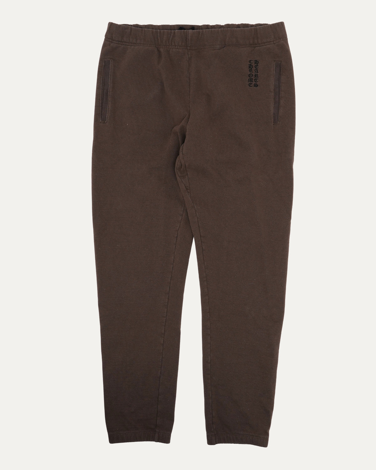 Embroidered Vertical Logo Sweatpants