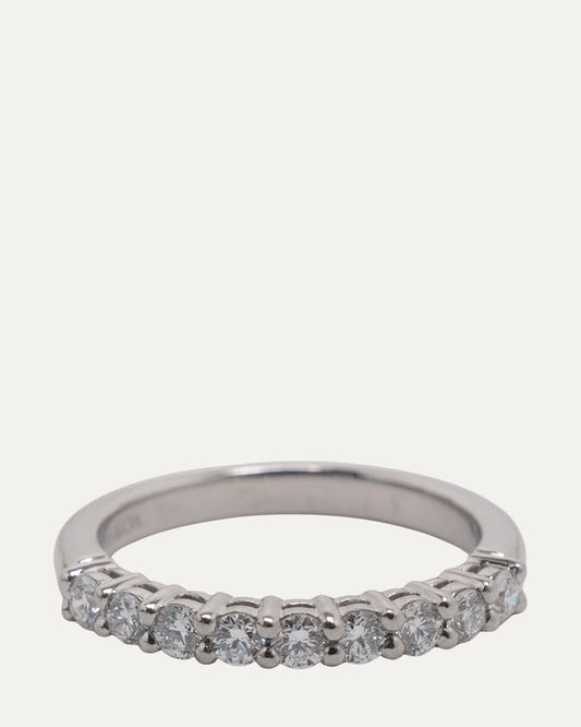 Platinum Diamond Band Ring
