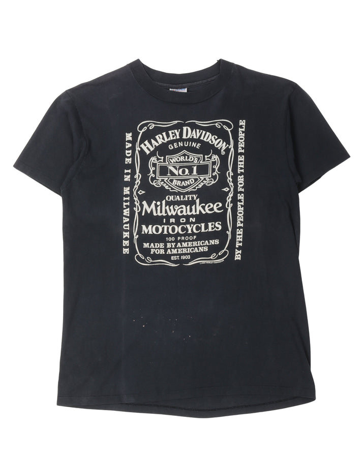 Harley Davidson Pensecola Whiskey T-Shirt