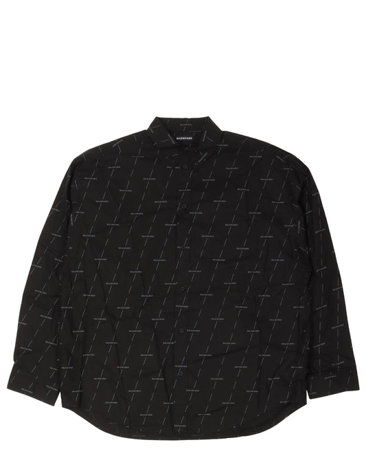 Grid Logo Repeat Shirt