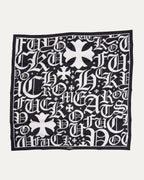 Spellout Silk Scarf