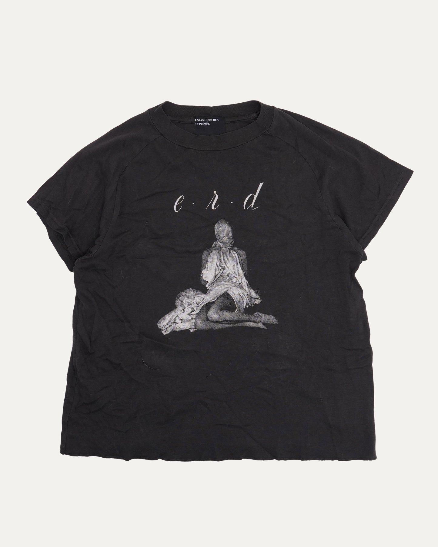 Woman in Sheet Raglan T-Shirt