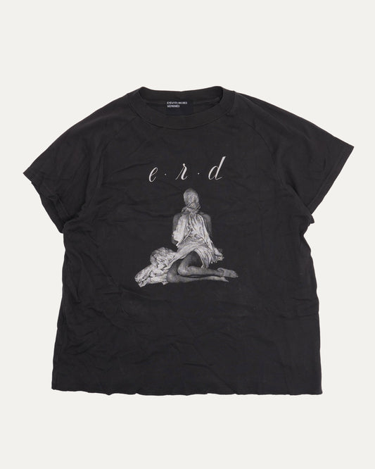 Woman in Sheet Raglan T-Shirt