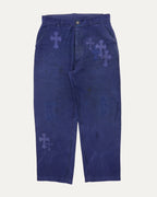 Cross Patch Bleu de Travail French Work Pants