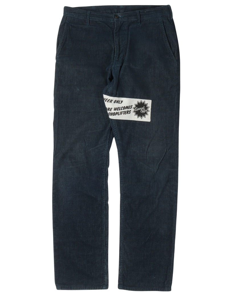 Closing Down Sale Corduroy Pants