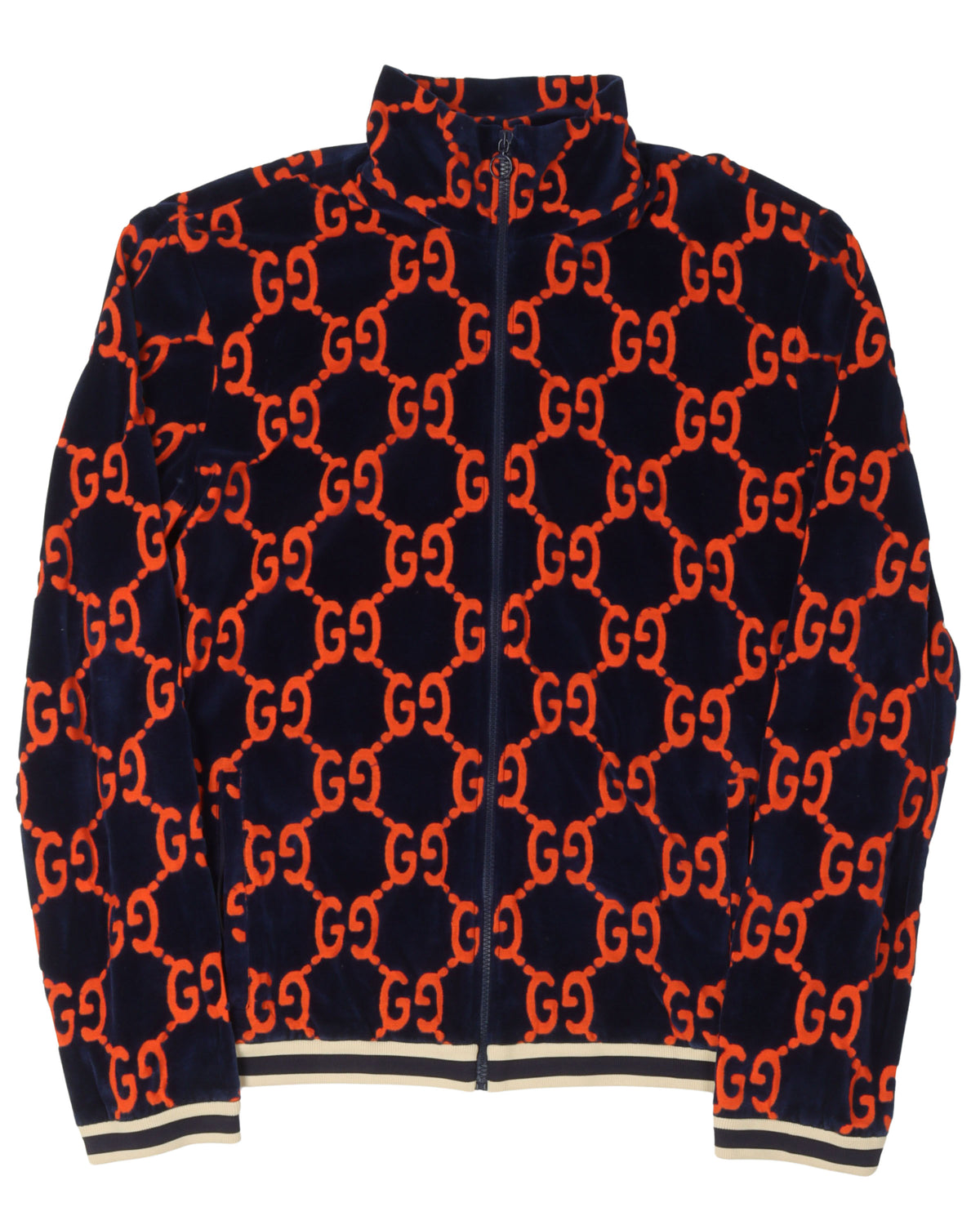 Jacquard Monogram Track Jacket