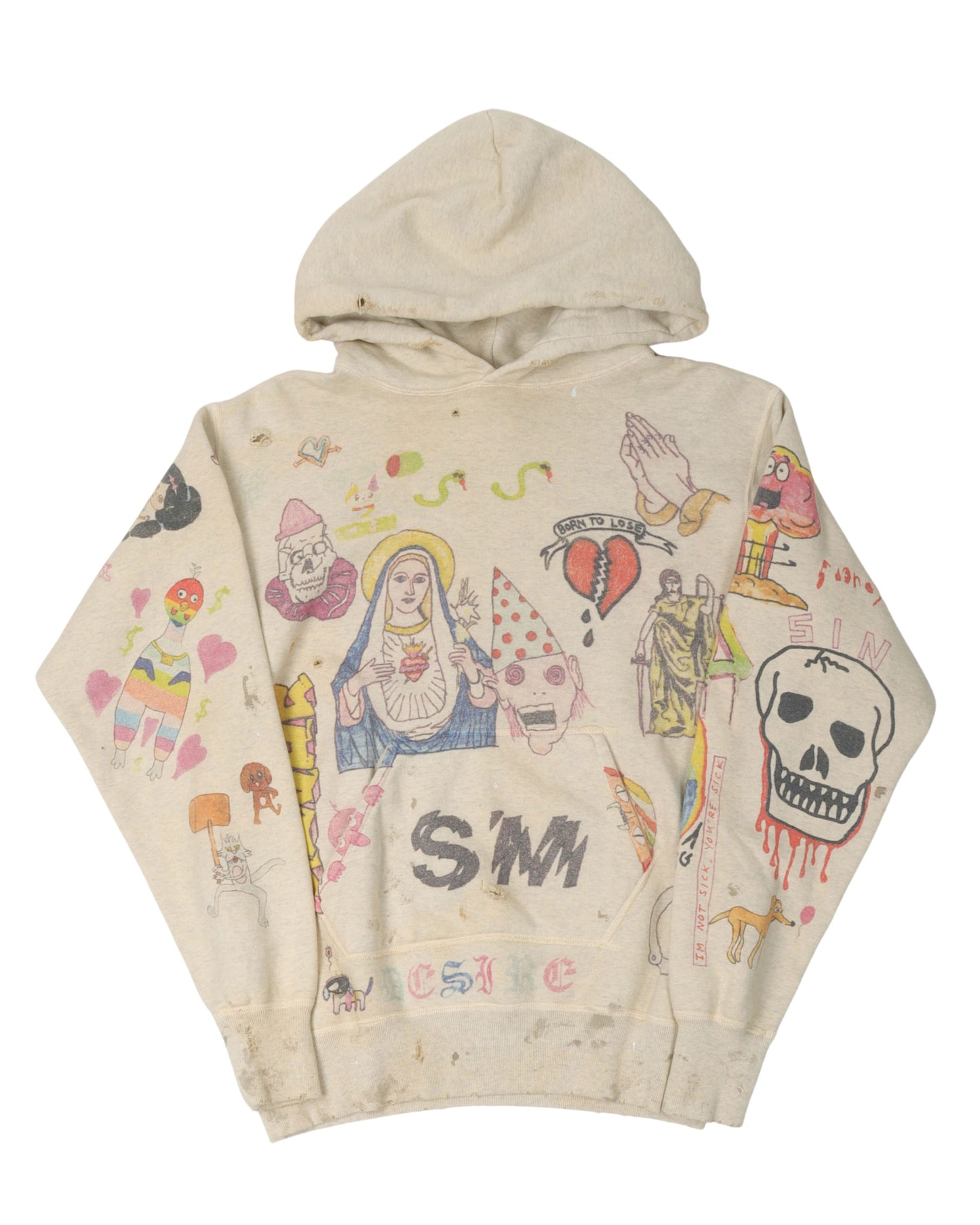 Dr Woo READYMADE Graffiti Hoodie