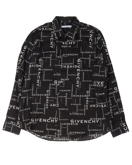Printed Long Sleeve Shirt