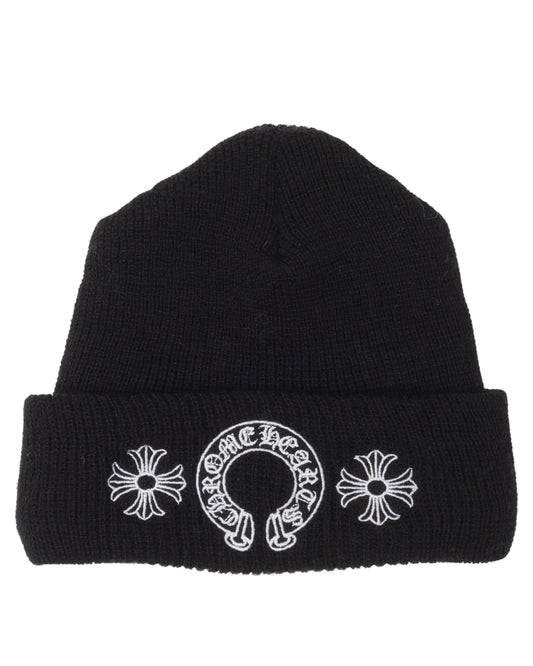 Embroidered Wool Beanie