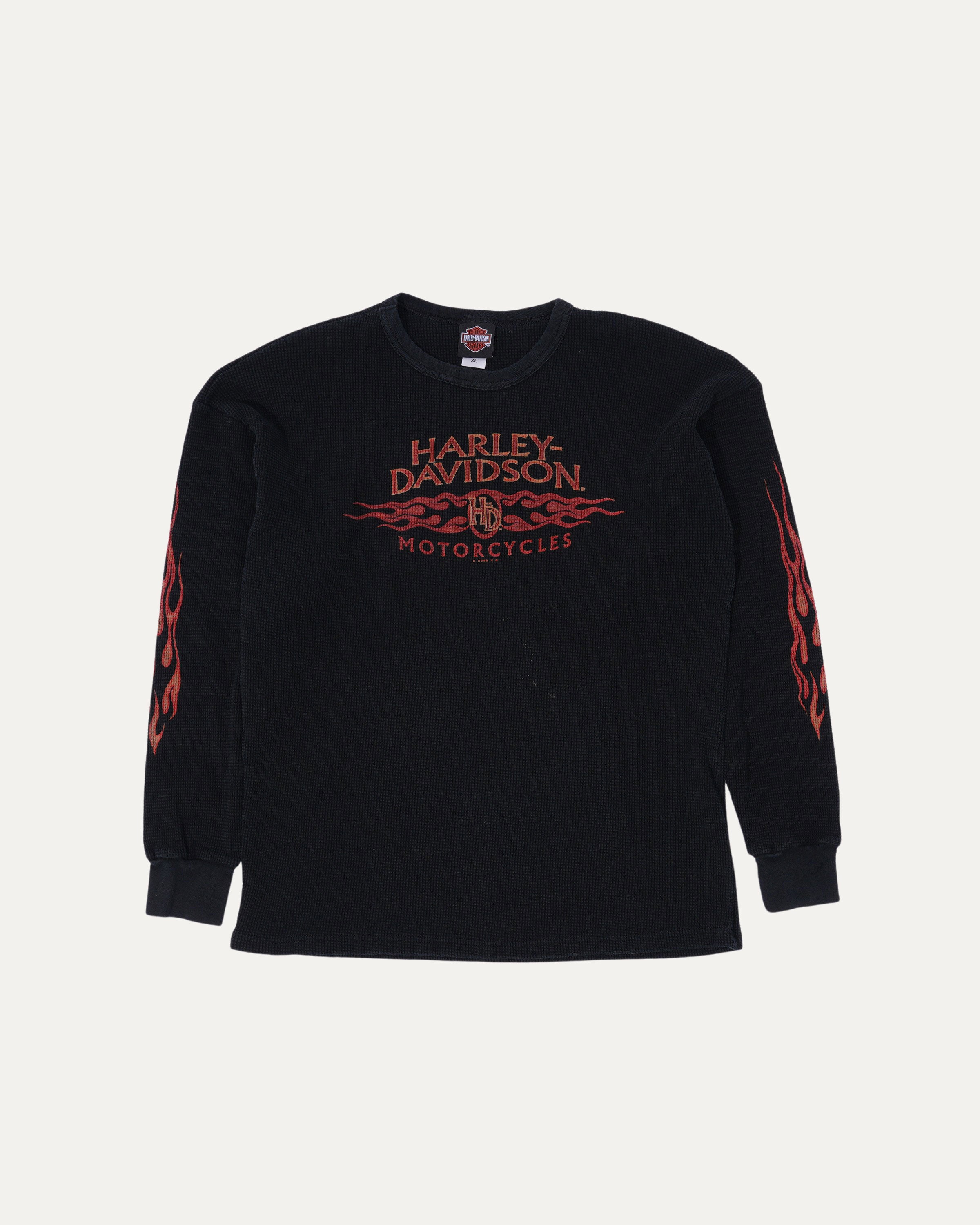 Harley Davidson Flames Thermal