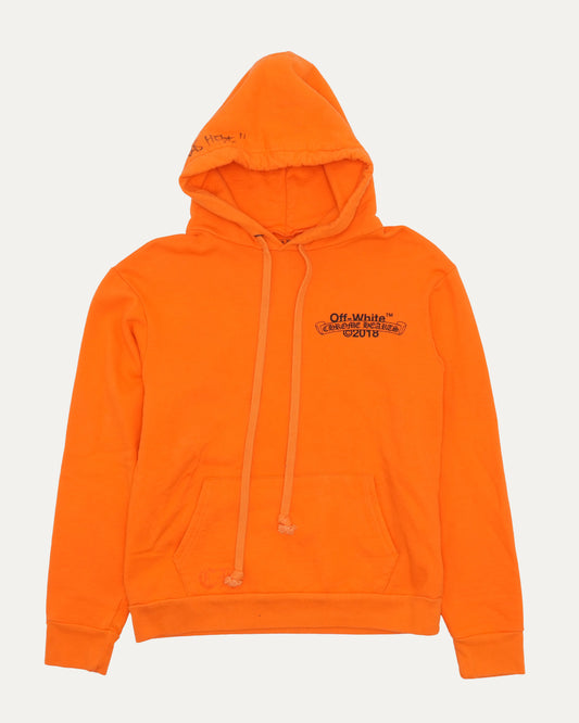 Virgil Autographed Off-White Hoodie
