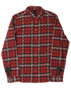 Cross Patch Cotton Flannel Shirt
