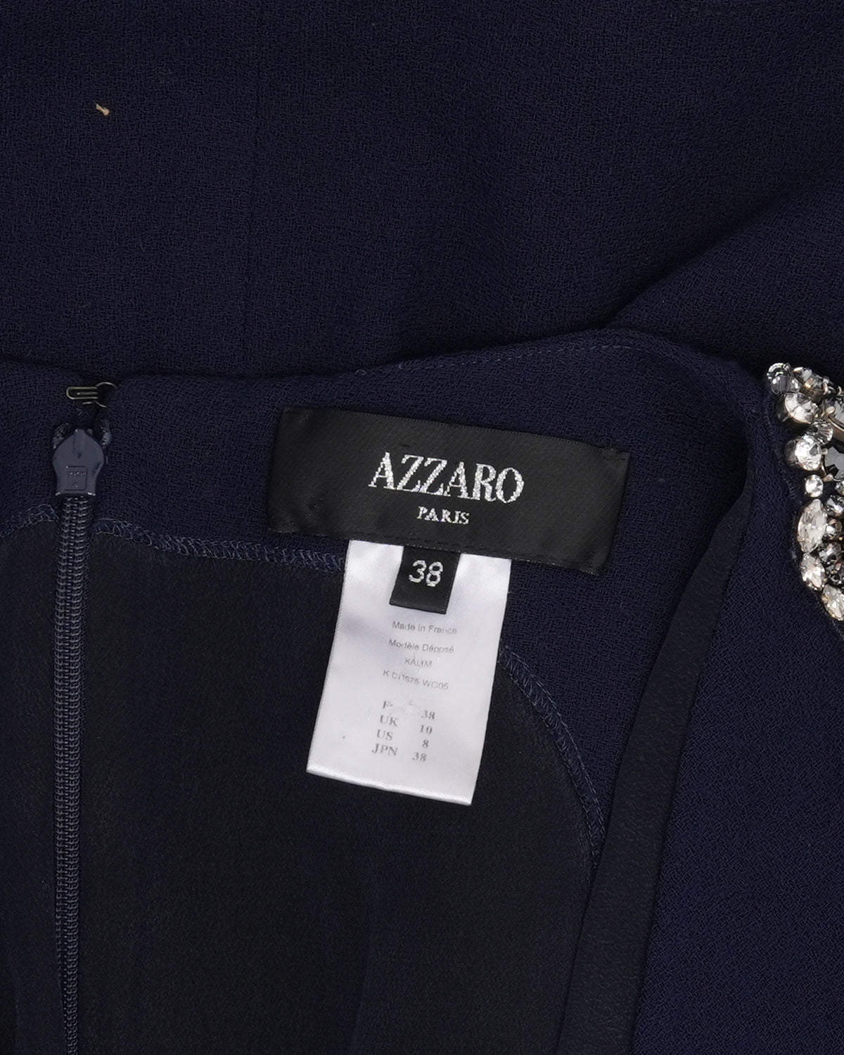 C. 2014 Embellished Wool Dress